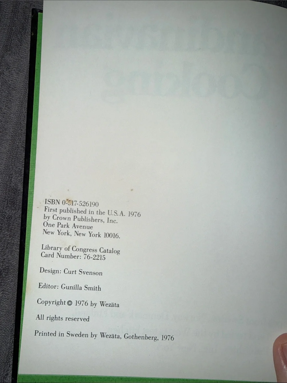 Scandinavian Cooking Cookbook